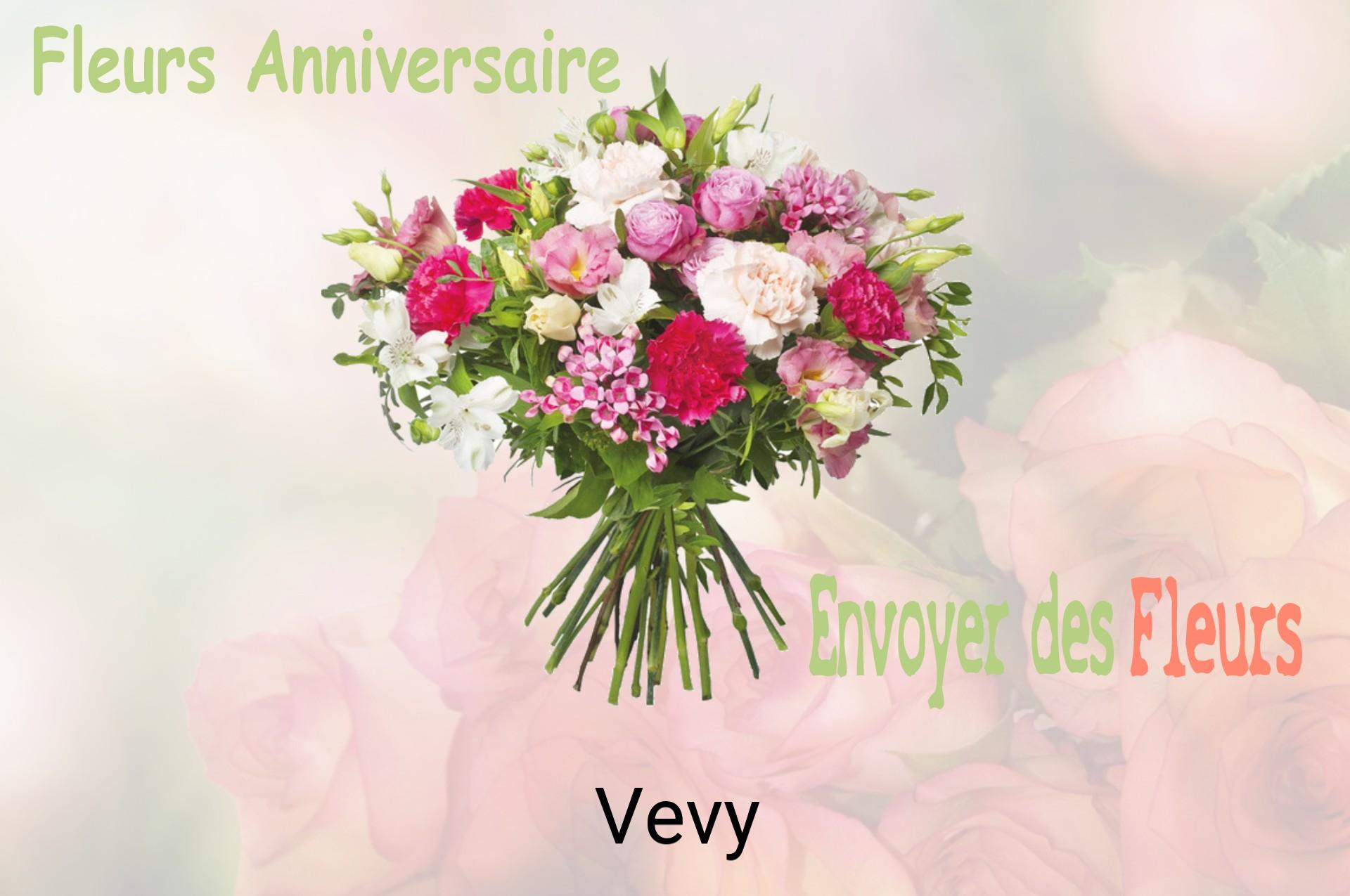 Bouquet de fleurs d’anniversaire livré à Vevy